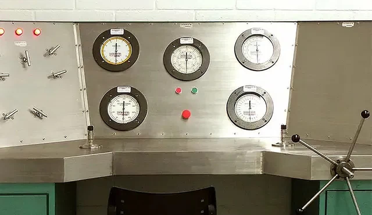 Banco de calibración de Vernier Instrumental